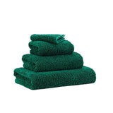 Abyss Super Pile Guest Towel 12x20 British Green 298 - View 2 at Fig Linens and Home
