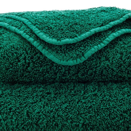 Abyss Super Pile Guest Towel 12x20 British Green 298 - Swatch at Fig Linens and Home