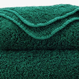 Abyss Super Pile Hand Towel 17x30 British Green 298 - Swatch at Fig Linens and Home
