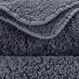 Abyss Super Pile Euro Guest Towel 17X24 Denim 307 - Swatch at Fig Linens and Home