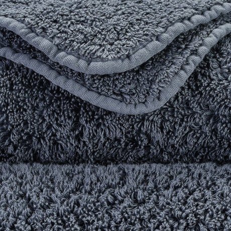 Abyss Super Pile Wash Mitt 7x9 Denim 307 - Swatch at Fig Linens and Home