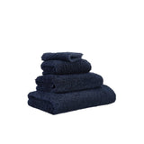 Abyss Super Pile Euro Guest Towel 17X24 Navy Blue 314 - View 2 at Fig Linens and Home