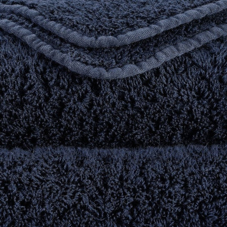 Abyss Super Pile Wash Mitt 7x9 Navy Blue 314 - Swatch at Fig Linens and Home