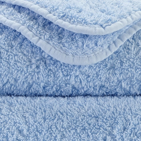 Abyss Super Pile Euro Bath Sheet 39X59 Powder Blue 330 - Swatch at Fig Linens and Home