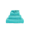 Abyss Super Pile Euro Guest Towel 17X24 Turquoise 370 - View 1 at Fig Linens and Home