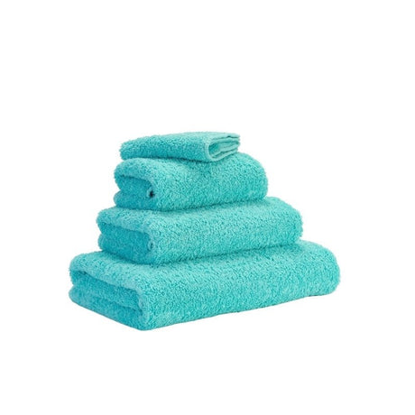 Abyss Super Pile Euro Hand Towel 21X39 Turquoise 370 - View 2 at Fig Linens and Home