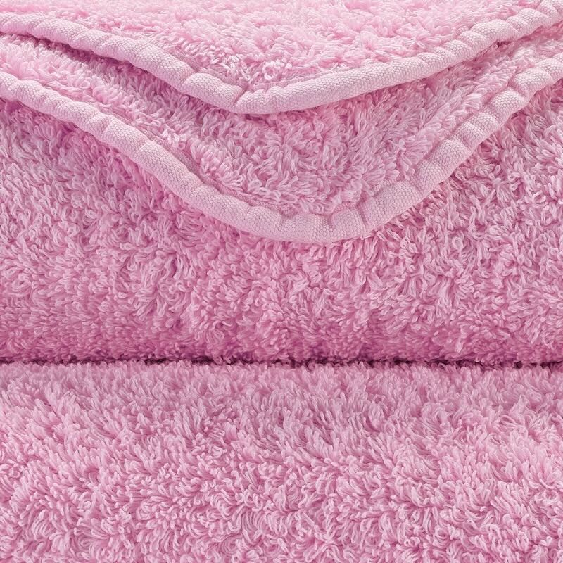 Abyss Super Pile Hand Towel 17x30 Pink Lady 501 - Swatch at Fig Linens and Home