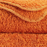 Abyss Super Pile Euro Guest Towel 17X24 Tangerine 614 - Swatch at Fig Linens and Home