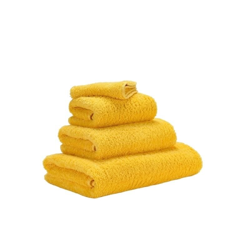 Abyss Super Pile Wash Cloth 12x12 Banana 830 - View 2 at Fig Linens and Home