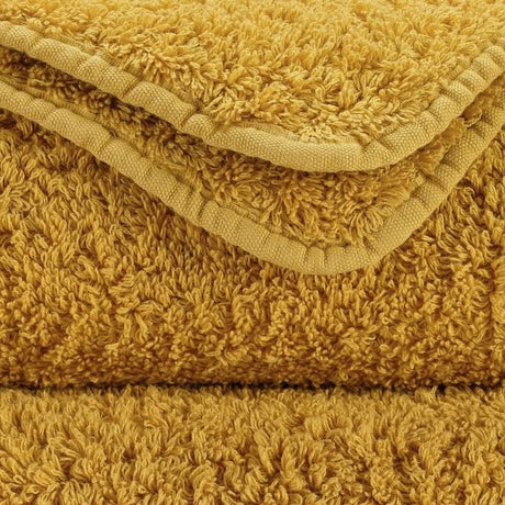 Abyss Super Pile Bath Sheet 40x72 Safran 850 - Swatch at Fig Linens and Home