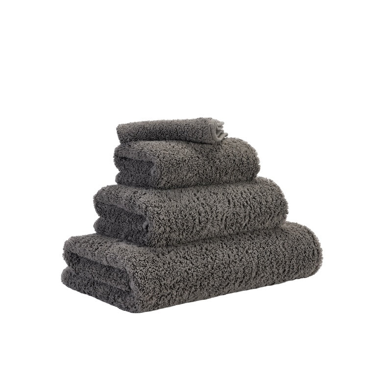 Abyss Super Pile Euro Guest Towel 17X24 Gris 920 - View 2 at Fig Linens and Home