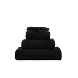 Abyss Super Pile Wash Cloth 12x12 Black 990 - View 1 at Fig Linens and Home