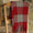 Glen Plaid Wool Blend Throw Blanket - Alashan Cashmere Claret Red Throw on Chair 1