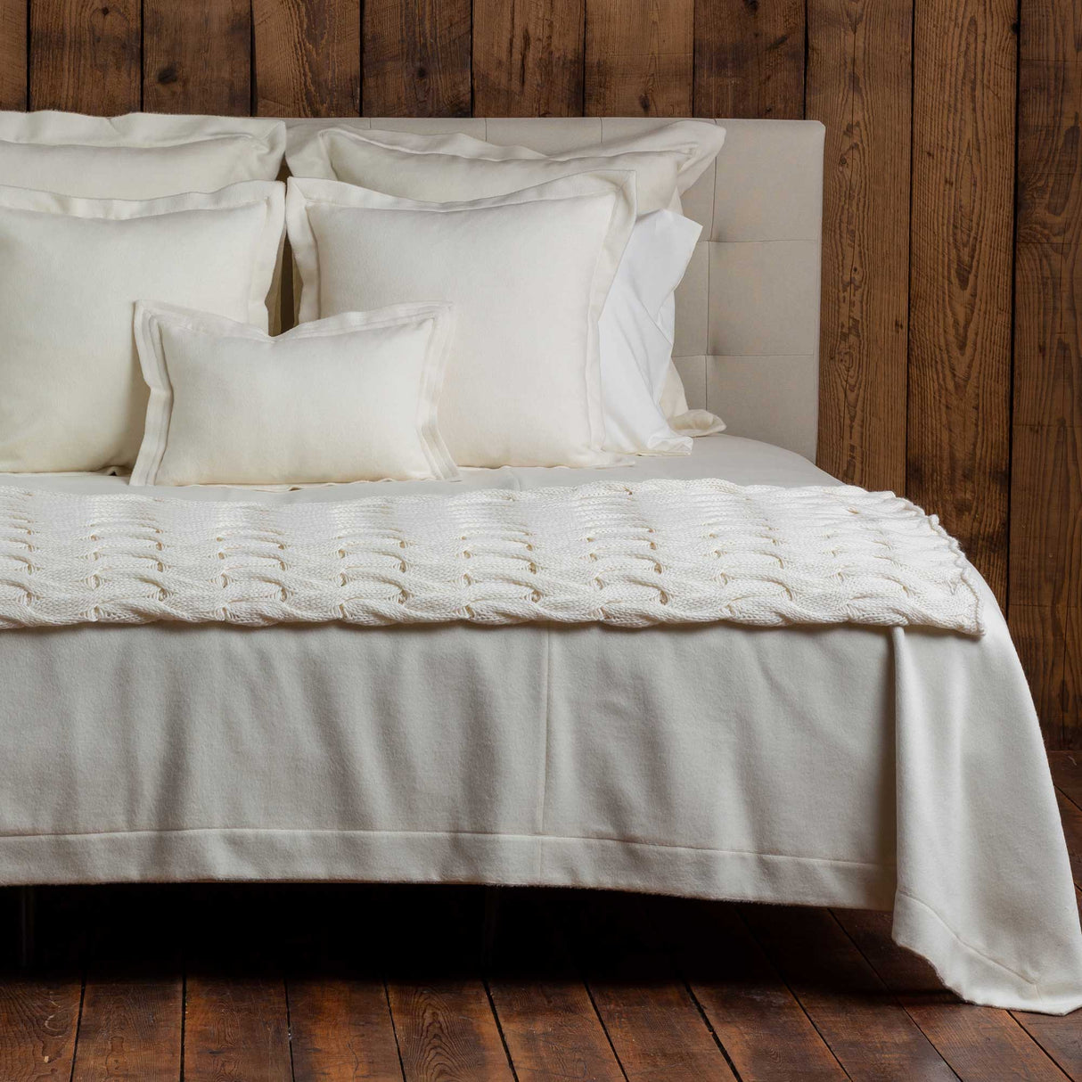 Alicia Adams Alpaca Hudson Bed Blanket at Fig Linens and Home