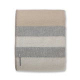 Alicia Adams Alpaca King Field Bed Blanket at Fig Linens and Home - Beige, Light Grey and Ivory