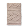 Alicia Adams Alpaca Buckley Throw in Light Taupe at Fig Linens and Home