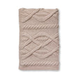 Alicia Adams Alpaca Buckley Throw in Light Taupe at Fig Linens and Home