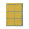Alicia Adams Alpaca Alicia Adams Alpaca Graydon Throw in French Yellow and Teal - 51" x 71" Throw Blanket French Yellow and Teal at FIG LINENS AND HOME - 1