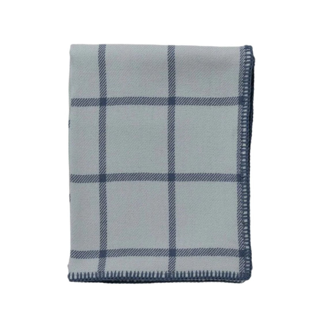 Alicia Adams Alpaca Graydon Throw in Spa Blue and English Manor at Fig Linens and Home