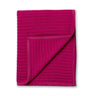 Alicia Adams Alpaca Rib Throw in Shocking Pink at Fig Linens and Home
