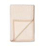 Alicia Adams Alpaca Rib Throw in Ivory at Fig Linens and Home