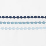 Matouk Amara Triple Pearl Standard Case - Pair 21 x 32 Sailor Blue - Fig Linens and Home