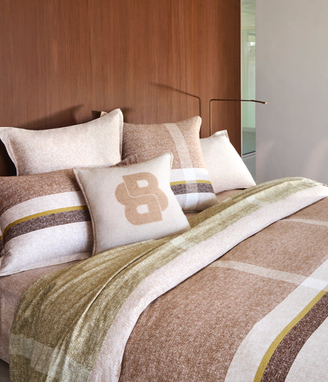 Loomis Flat Sheet by Hugo Boss Home | Yves Delorme at Fig Linens and Home - View 2