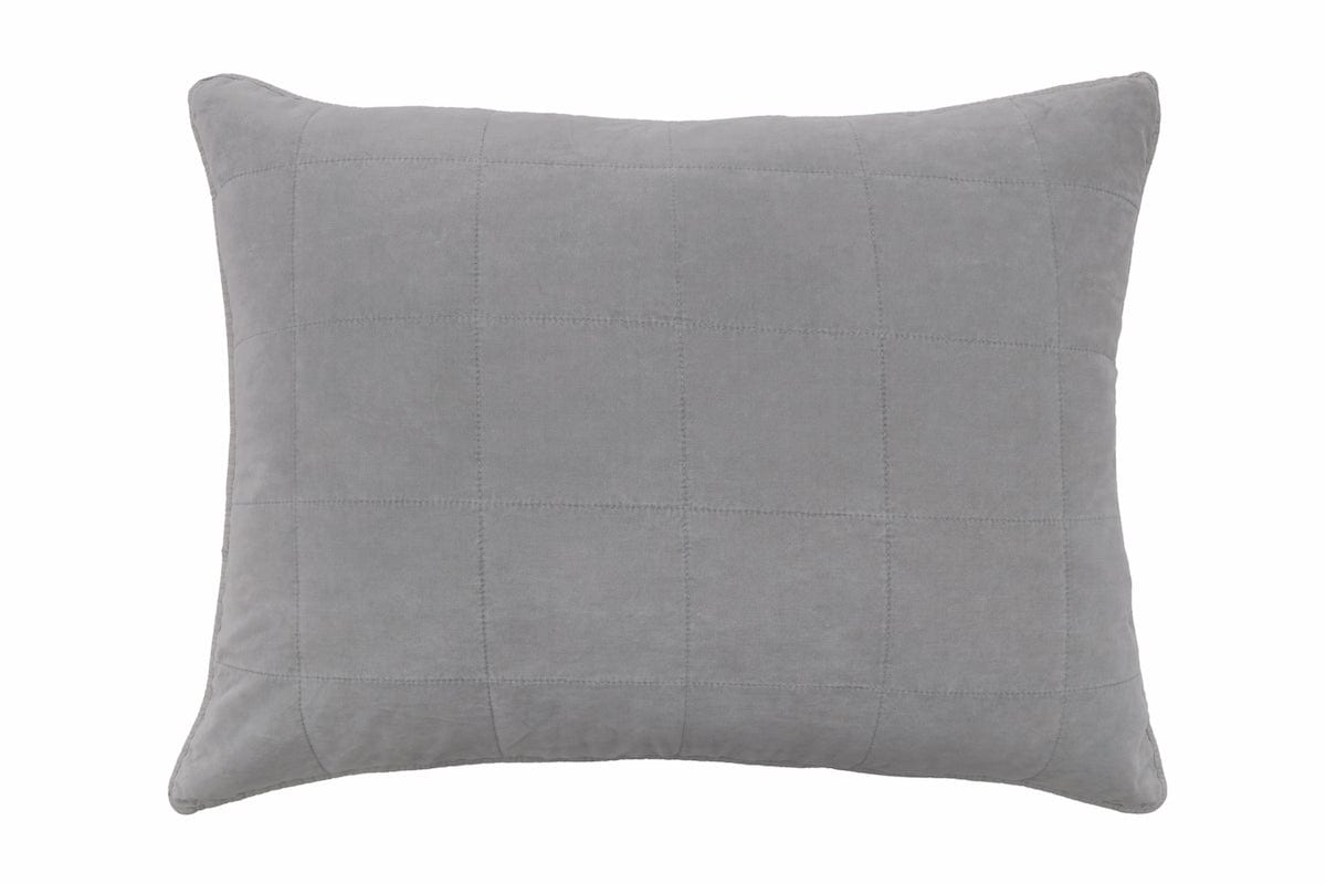 Amsterdam Shore Blue Big Pillow by Pom Pom at Home | Fig Linens and Home