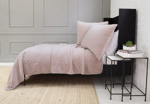 Amsterdam Blush Coverlets by Pom Pom at Home | Bedding at Fig Linens and Home
