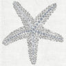 Silver Starfish Roma Terry Cloth Guest Towels by Anali (Set of 2)