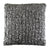 Dark Grey Ribbon Knit Square Pillows by Ann Gish - Fig Linens and Home