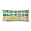 Ann Gish Tesserae Mosaic Pillow 36x16 Long Bed pillow Met Collection
