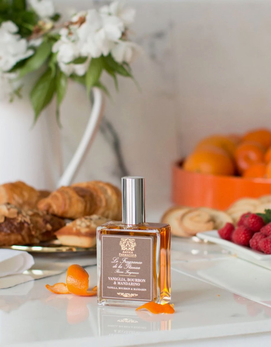 Vanilla, Bourbon & Mandarin Room Spray | Antica Farmacista Home Fragrance at Fig Linens and Home 3