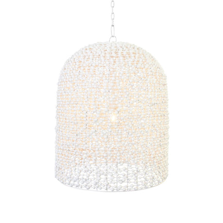 Arleigh Pendant Light LIT by Worlds Away at Fig Linens and Home