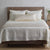 Array Bed Finisher Set in Cream by Ann Gish | Art of Home at Fig Linens and Home