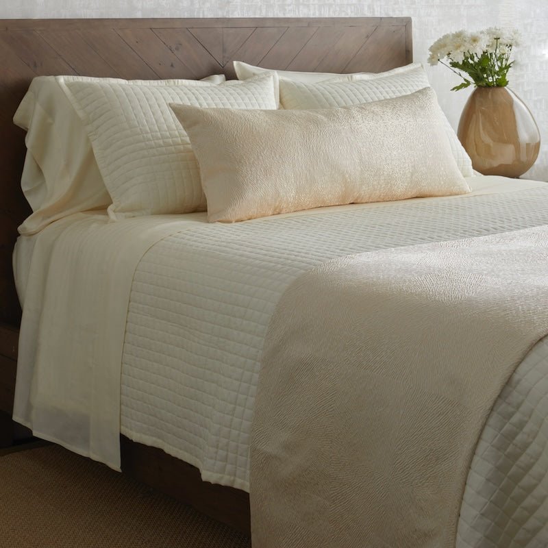 Art of Home accessories - Array Bed Finisher Set in Cream by Ann Gish