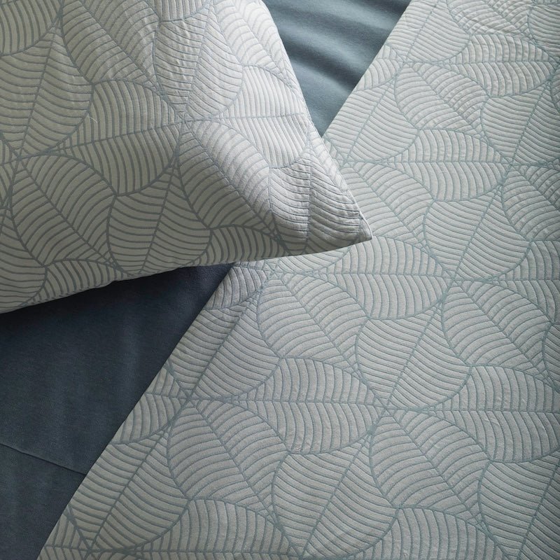 Ann Gish x Met Collection - Aryballos Blue Pillow Shams | Pillow Covers in King, Euro and Standard