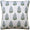 Audrey Blue Decorative Pillow by Ryan Studio from Thibaut Fabric at Fig Linens and Home