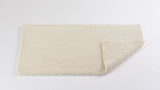 Folded 2 Bay 20x31 Ecru 101 Bath Rug by Abyss at Fig Linens and Home
