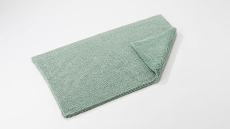 Angle Bay 27x55 Aqua 210 Bath Rug by Abyss at Fig Linens and Home