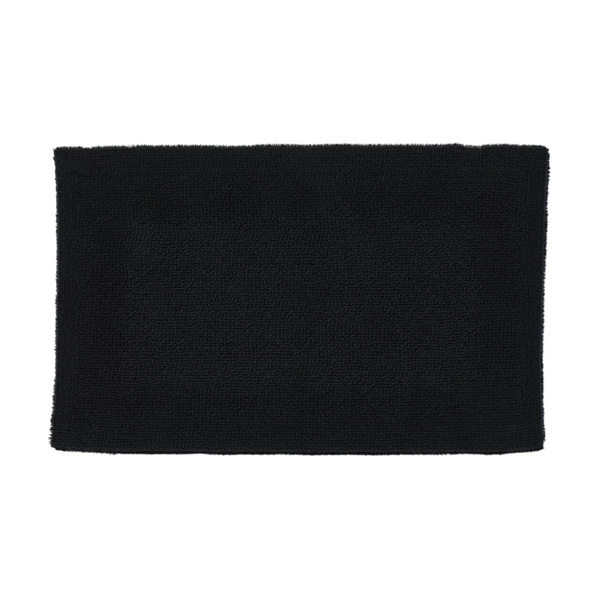 Abyss & Habidecor Bay 27x55 Black 990 Bath Rug by Abyss - 27" x 55" Black 990 at FIG LINENS AND HOME - 3