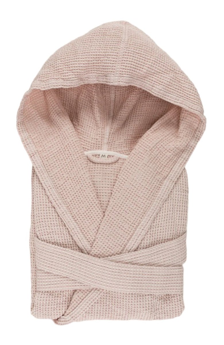 Abyss Bathrobe - Bees Lightweight Robe 518 Primrose at Fig Linens and Home 1