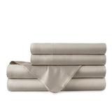 Urban Bamboo Sheet Set in Mushroom - Lili Alessandra Bedding at Fig Linens and Home