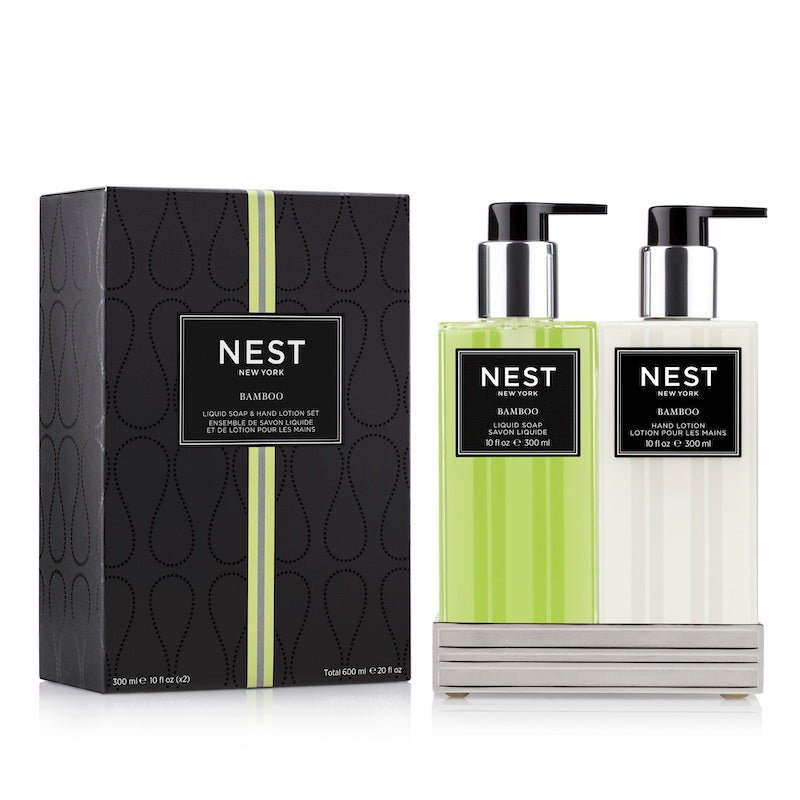 Nest Fragrances Bamboo - Bamboo Hand Soap &amp; Lotion Set by Nest Fragrances