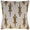 Baracoa Embroidery Brown - Throw Pillow by Ryan Studio