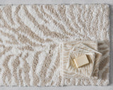 Regine Bath Rug by Matouk Schumacher - Lifestyle view at Fig Linens and Home 2