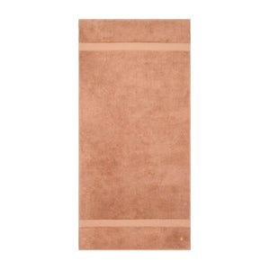 Open Towel - Full View - Towels - Yves Delorme Etoile Sienna Cotton Modal - Organic Bath Towels