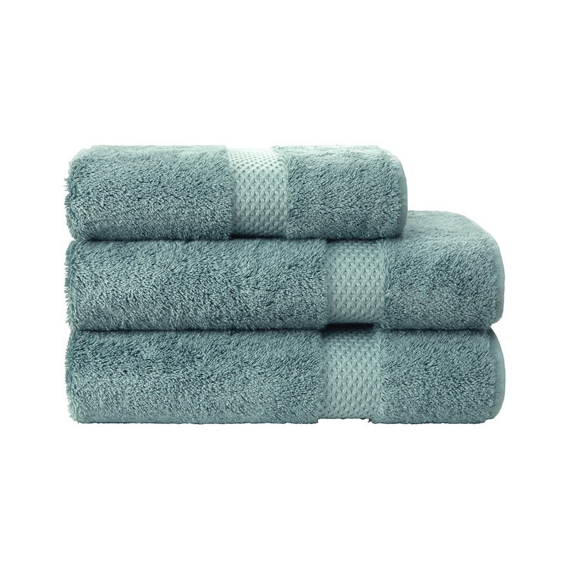 Luxurious Bath Towels - Fine Linens Towels at Fig Linens and Home - Shown in the Bath Rug Collection to Add to your Bathroom Linens. Shown in this image is Yves Delorme Etoile Towels