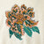 Bath Towel embroidery detail - Yves Delorme Golestan Towels at Fig Linens and Home