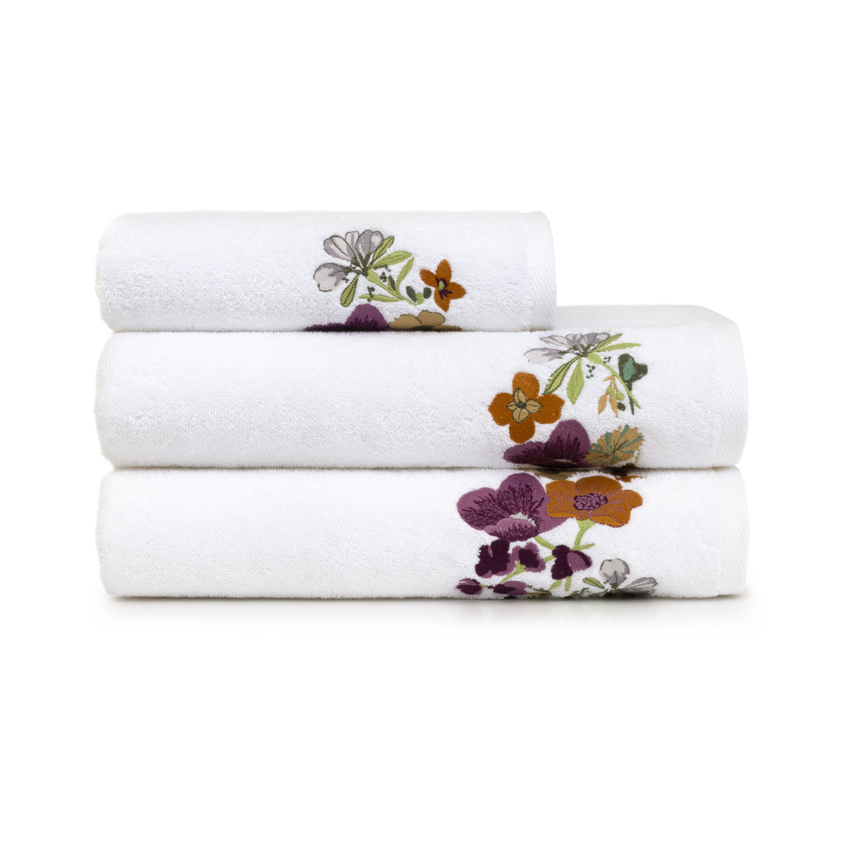 Fleurs Towels by Yves Delorme
